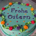 Frühlingshafte Ostergrüße für den Tortenkurs