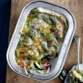 Grüne Lasagne mit Zucchini