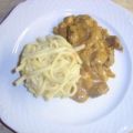 Geschnetzeltes Stroganoff Art