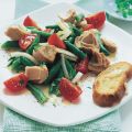 Bohnen-Tomaten-Salat mit Thunfisch