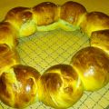 Hefebrötchen-Kranz