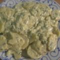 Kartoffelsalat (mit Knoblauch und Mayonnaise)