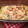 Lachs-Zucchini-Lasagne