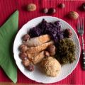 Gefüllte Pute mit Kastanien