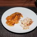 Süßkartoffeln mit Erdnussbutter