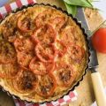 Bärlauch-Tomaten-Quiche