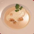 Brotsuppe mit Scampi - Acorda de camarao