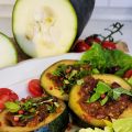 Gefüllte Zucchinischeiben mit Bohnen und[...]