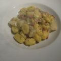 Gnocci mit Birnen & Schinken