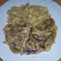 Kochen: Hähnchen-Geschnetzeltes mit Pilzen