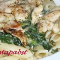 Gorgonzola-Hähnchen-Pasta