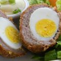 Gebackene schottische Eier