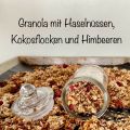 Apfelmus-Granola mit Haselnüssen, Kokosflocken[...]