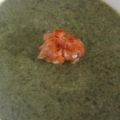 Spinatcremesuppe (wahlweise mit Lachs)