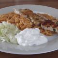 Griechisch: Souvlaki mit Beilagen