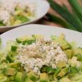 Avocado-Salat mit Hüttenkäse
