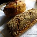 Dinkel No Knead Brot mit Sonneblumen-und[...]