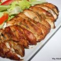 Hähnchenbrust mit Sojasauce-Senf Marinade