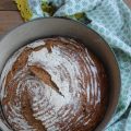 No Knead-Roggenvollkorn-Bread mit Bier