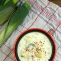 Porree-Joghurt-Suppe