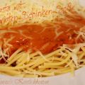 Pastasoße #2: Tomaten-Schinken-Soße