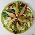 Wintersalat mit gebratenen Birnen
