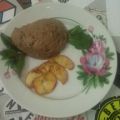 Mousse au Chocolat mit karamellisierten Äpfeln