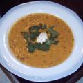 Kalte Tomatensuppe mediterran