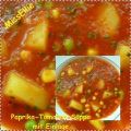 ~ Suppe ~ Paprika-Tomaten-Suppe mit Einlage