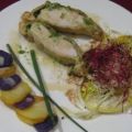Getrüffelte Bresse-Poularde in Mokkaduft mit[...]