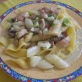 Hähnchengeschnetzeltes mit Spargel