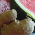 Melonen-Ingwer-Sorbet