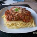 Bolognese mit Weißwein