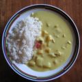 Putencurry mit Reis