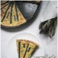Spargeltarte mit Jungzwiebeln