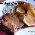 Hauptgericht~Krustenbraten mitRahm Porree u.[...]