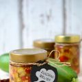 Selbstgemachtes Zucchini Relish