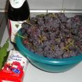 Rotwein - Trauben - Gelee