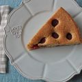 Gâteau à l'huile d'olive avec framboises