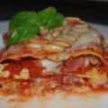 Würzige Käse-Hähnchen-Lasagne