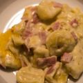 Tortellini Auflauf mit Bechamelsoße