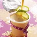 Papaya-Joghurt-Shake mit Limette