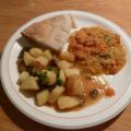 Auberginen-Kartoffel-Curry