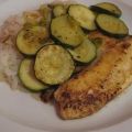 Tilapia mit Zucchinigemüse