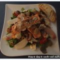 Herbst-Winter-Salat mit Lachs