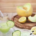 Smoothie mit Melone & Gurke