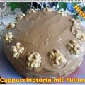 Kuchen ~ Cappuccinotorte mit Füllung