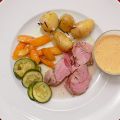 Schweinefilet, in Schinken gebacken - mit[...]