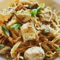 Creamy Chicken Mushroom Spaghetti – Easy[...]