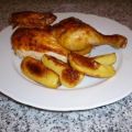 Brathähnchen mit Kartoffelspalten (histaminfrei)